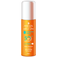 Aselia Life Sunscreen Cream Light Tinted 120Gm