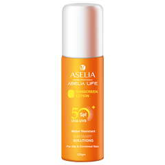 Aselia Life Sunscreen Lotion 120Gm