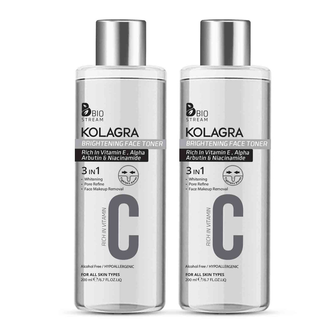 Kolagra offer brightening Face Toner 200ML 1 + 1 50% OFF