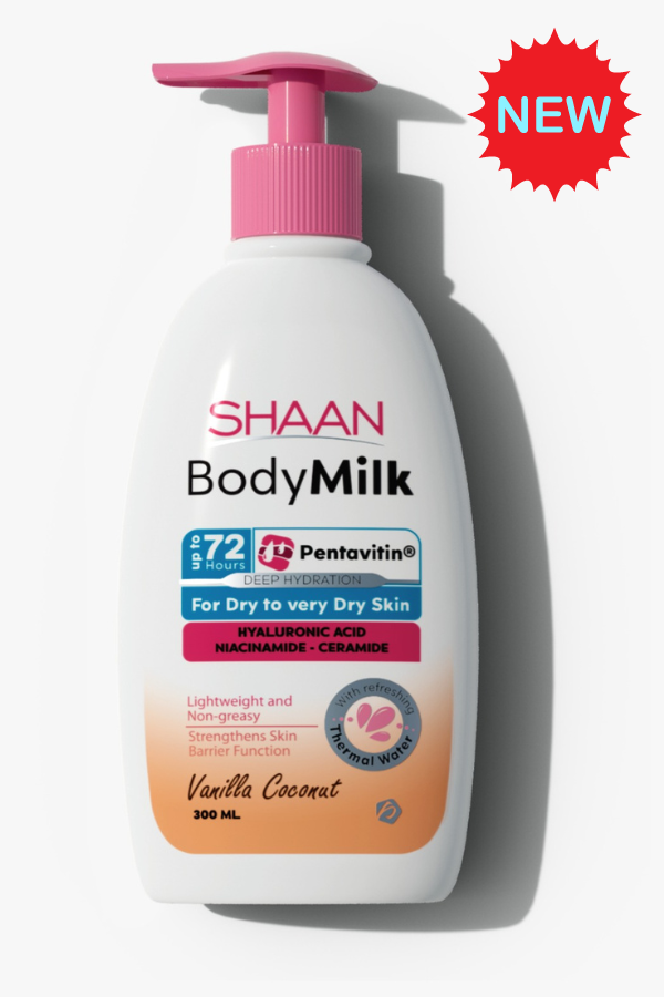 SHAAN BODY MILK VANILLA COCONUT 300ML