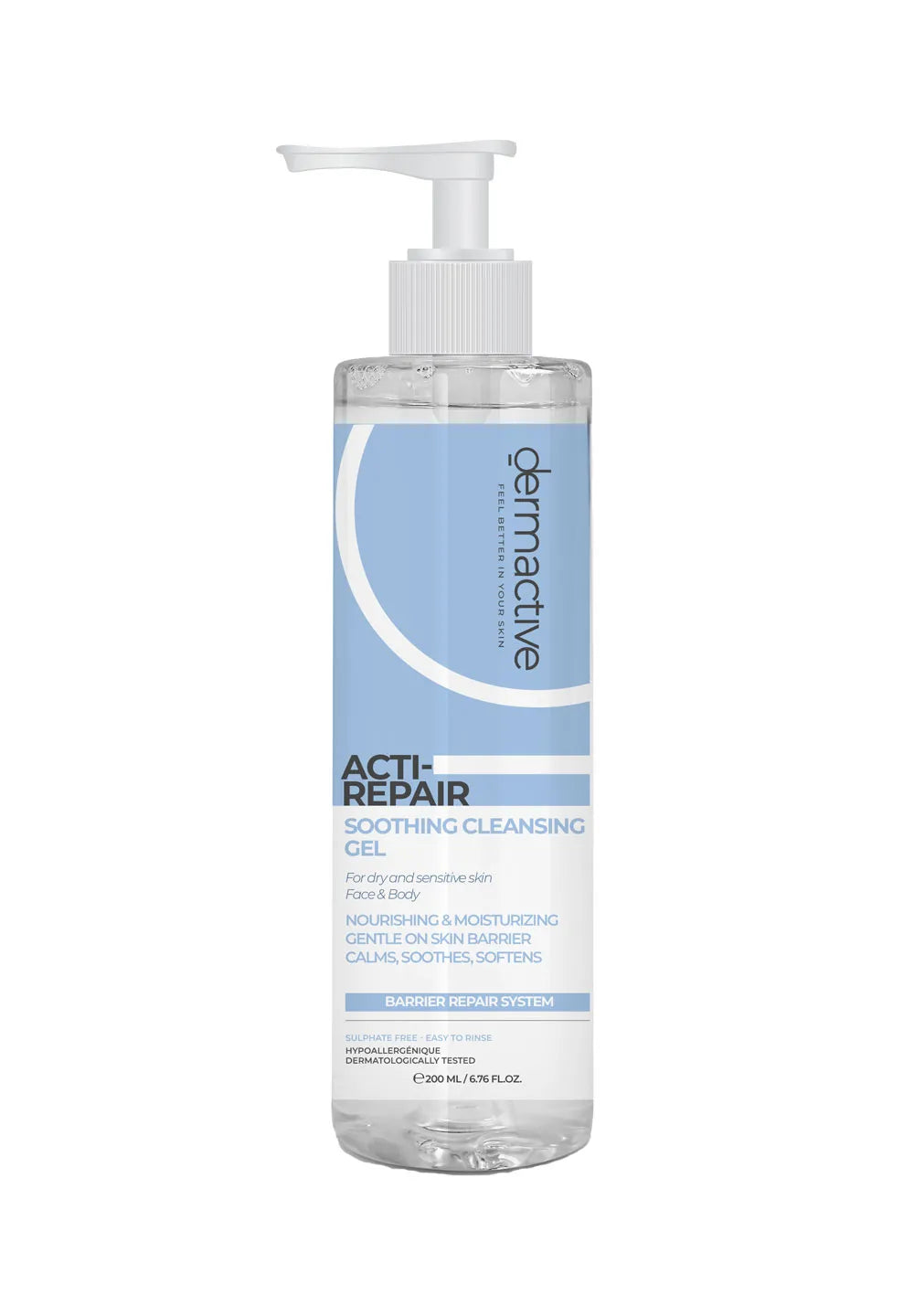 DERMACTIVE REPAIR SOOTHING CLEANSING GEL 200ML