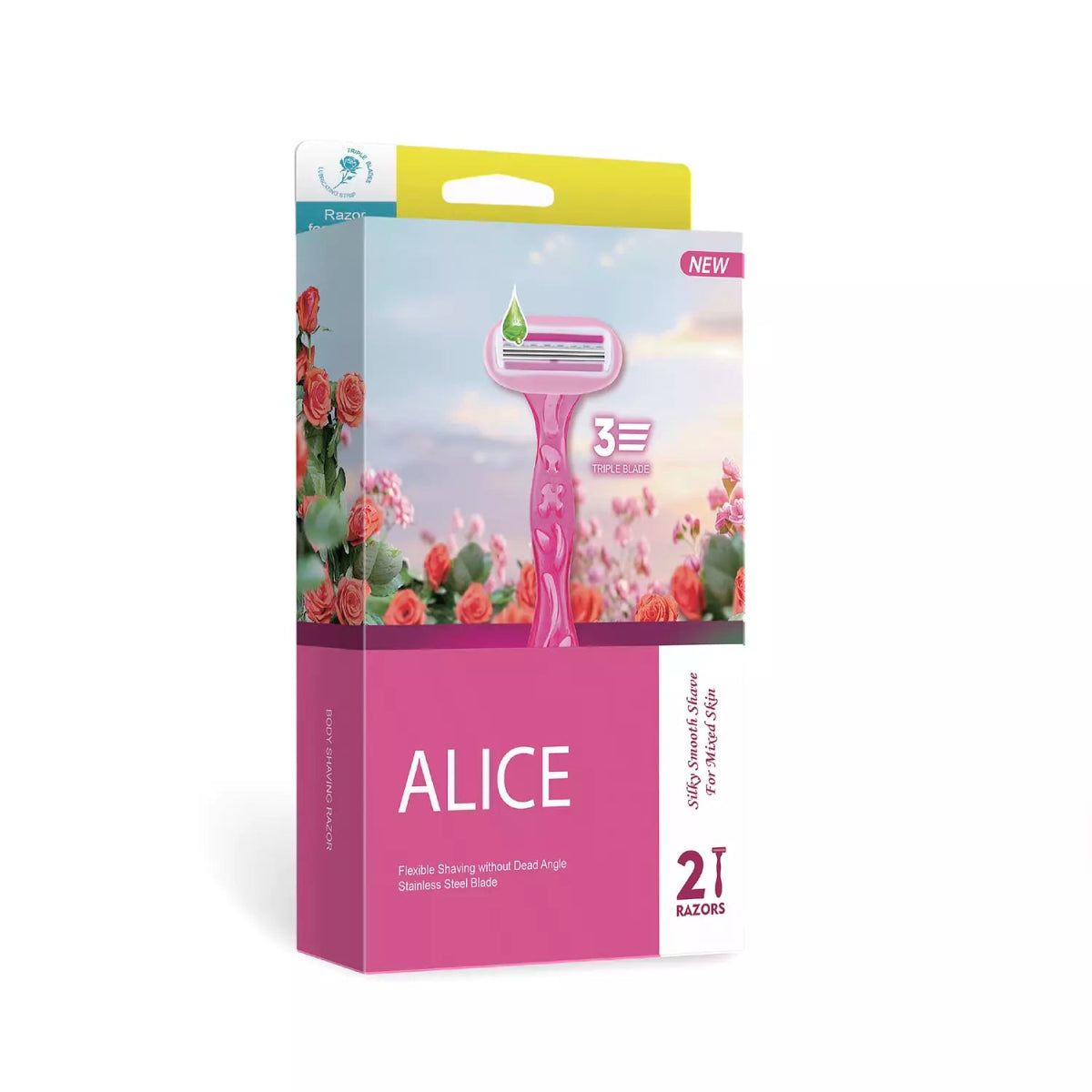 Alice Razor Qatar Alice Razors for Mixed Skin - Set of 2 for Precision Shaving – Al Dawaa ...