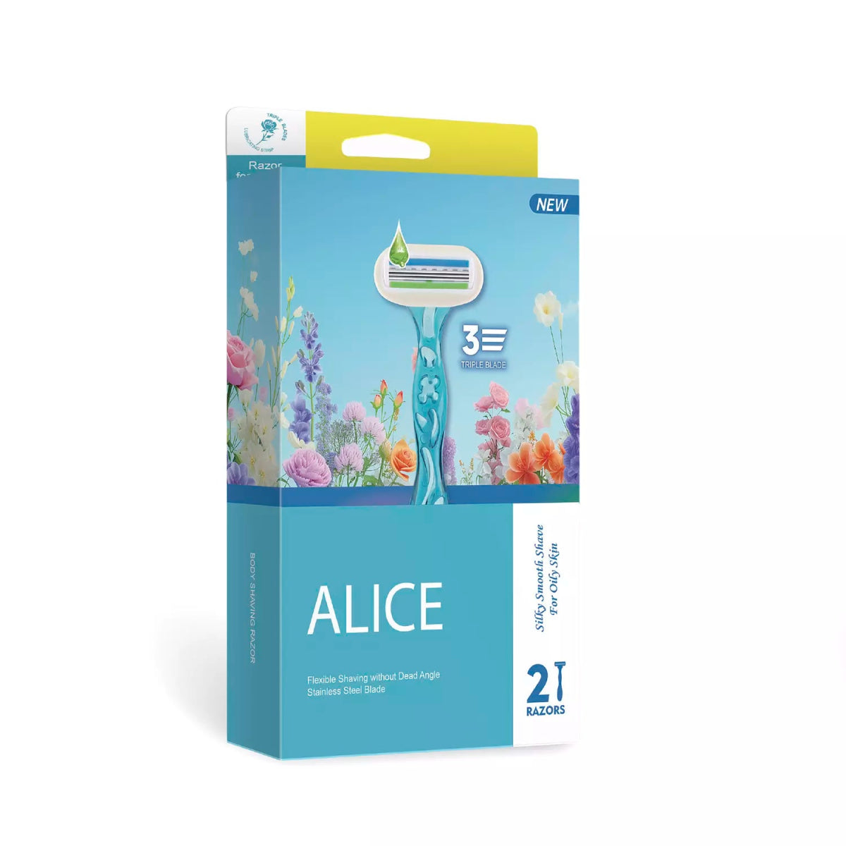 Alice Razor ALICE Oily Skin Razor Set - 2 Razors for Smooth Skin – Al Dawaa Pharmacies