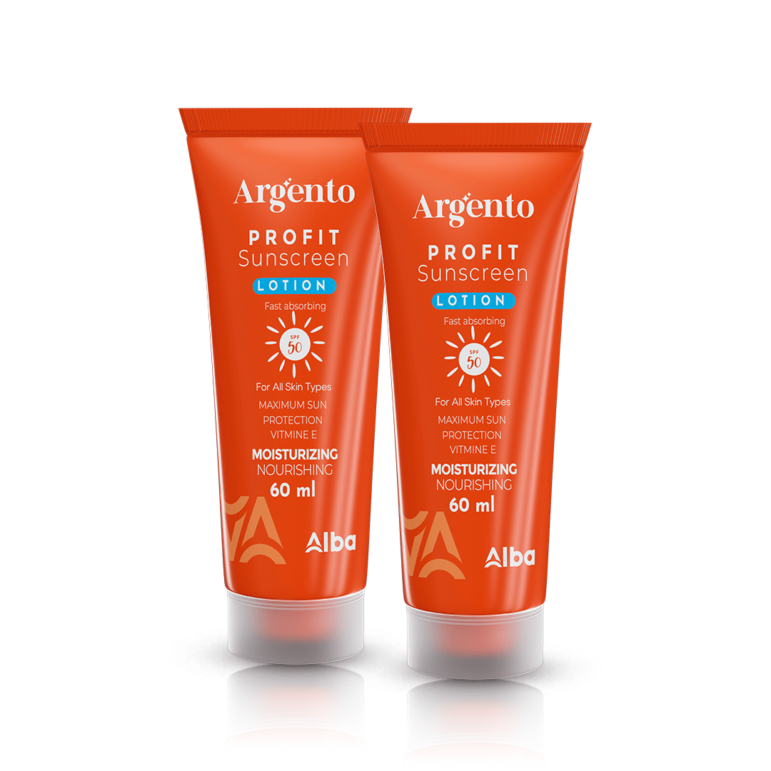 ARGENTO SUN SCREEN LOTION SPF50 60ML 1+1 OFF – Al Dawaa Pharmacies