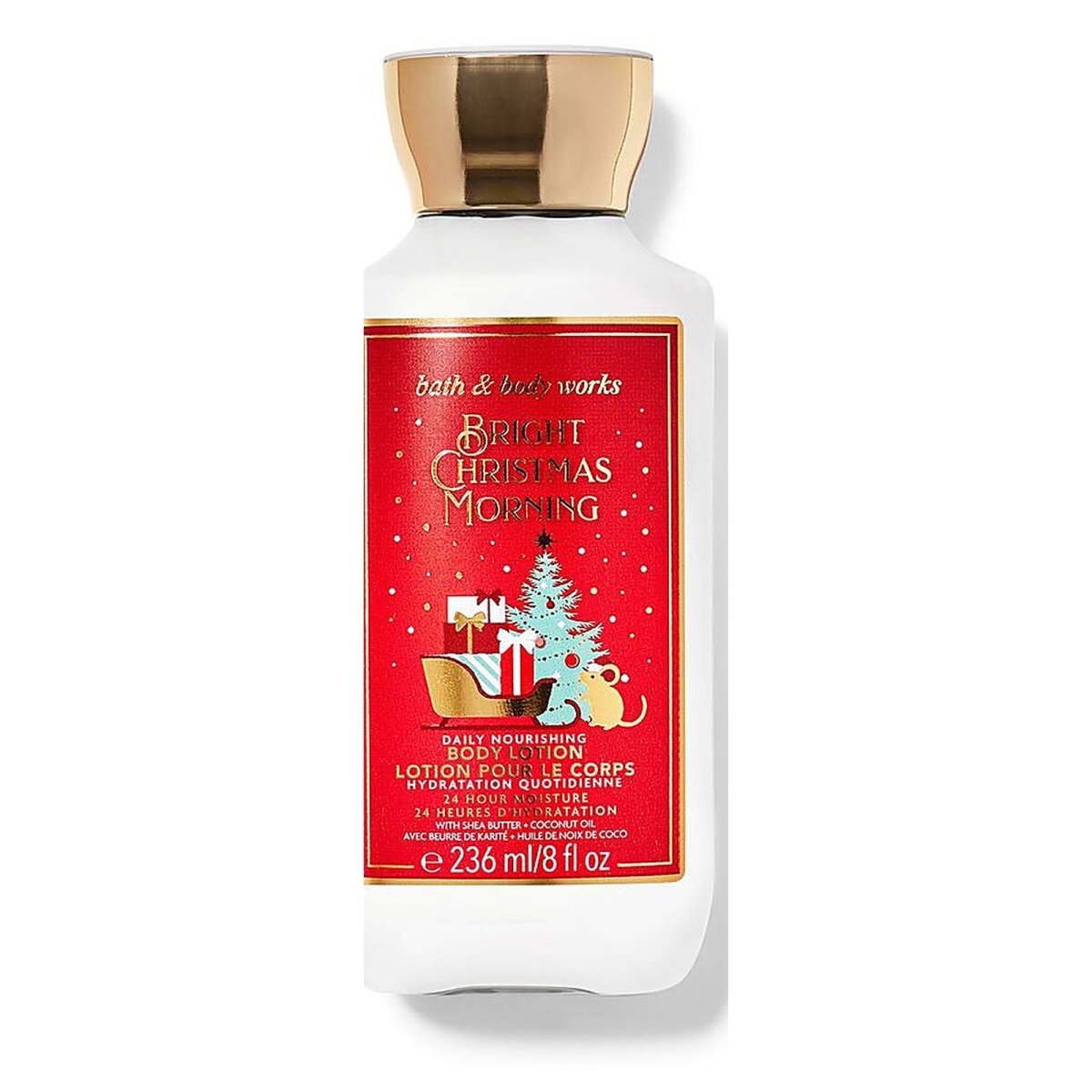 BATH&BODY BRIGHT CHRISTMAS POUND CAKE BODY LOTION 236GM (NB) - Al Dawaa Pharmacies