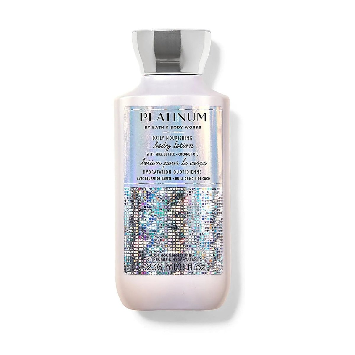 BATH&BODY PLATINUM BODY LOTION 236GM (NB) - Al Dawaa Pharmacies
