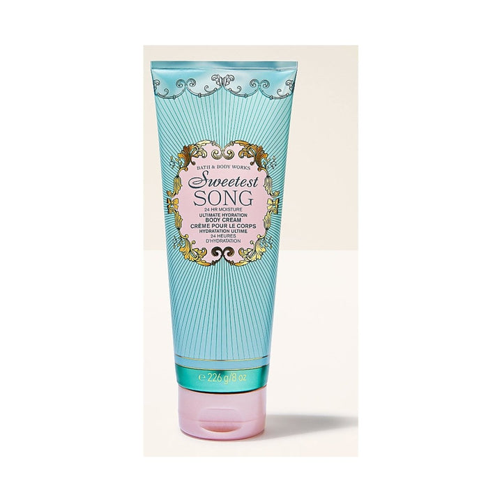 BATH&BODY SWEETEST SONG BODY CREAM 226GM (NB)