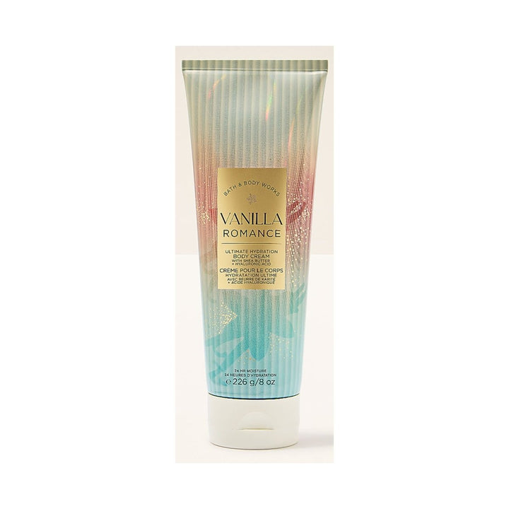 BATH&BODY VANILLA ROMANCE BODY CREAM 226GM (NB)