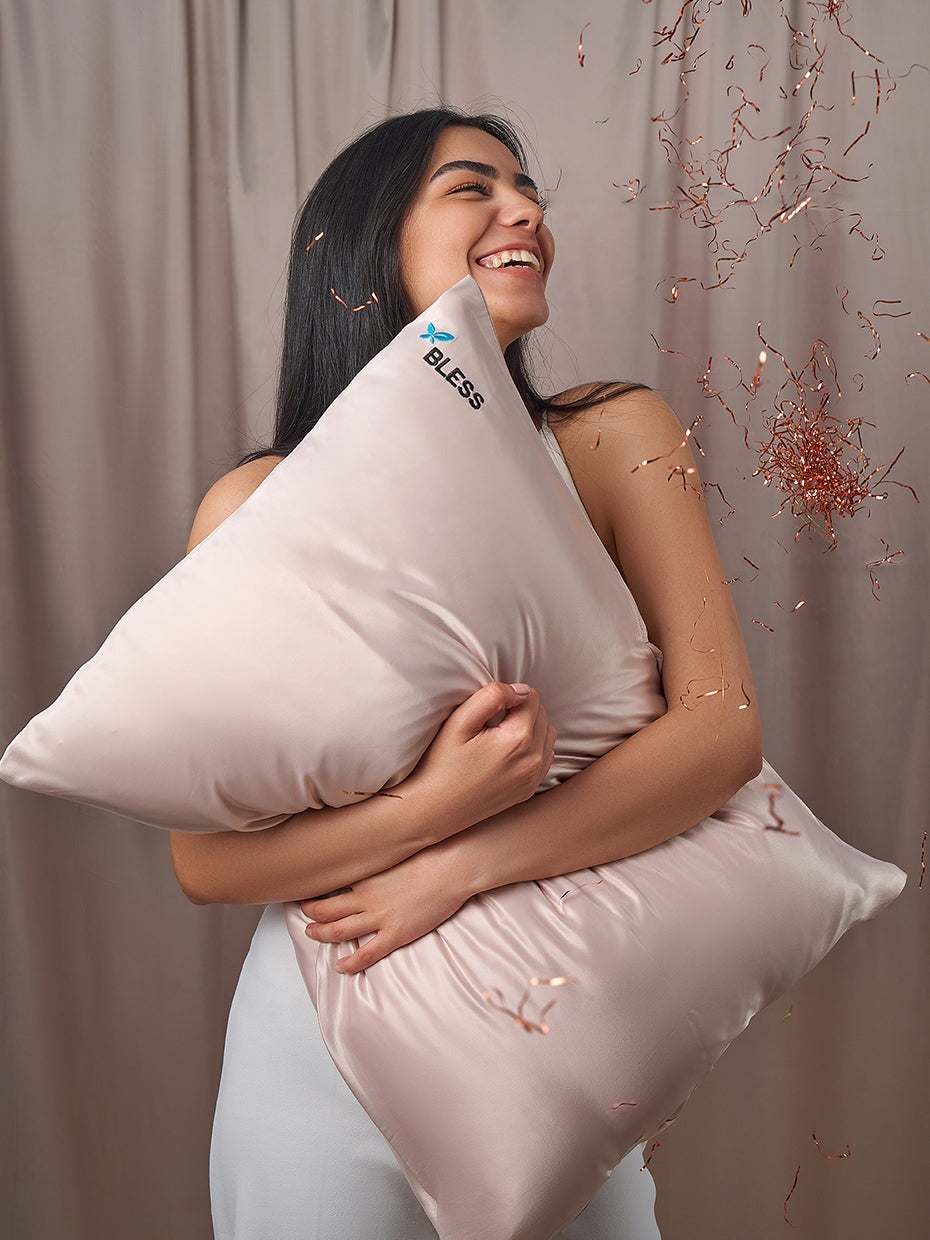 BLESS SATIN PILLOWCASE