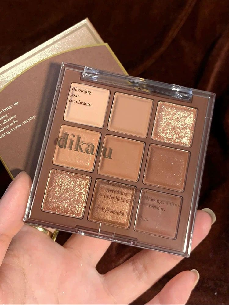 DIKALU EYESHADOW 9 COLOR BROWN