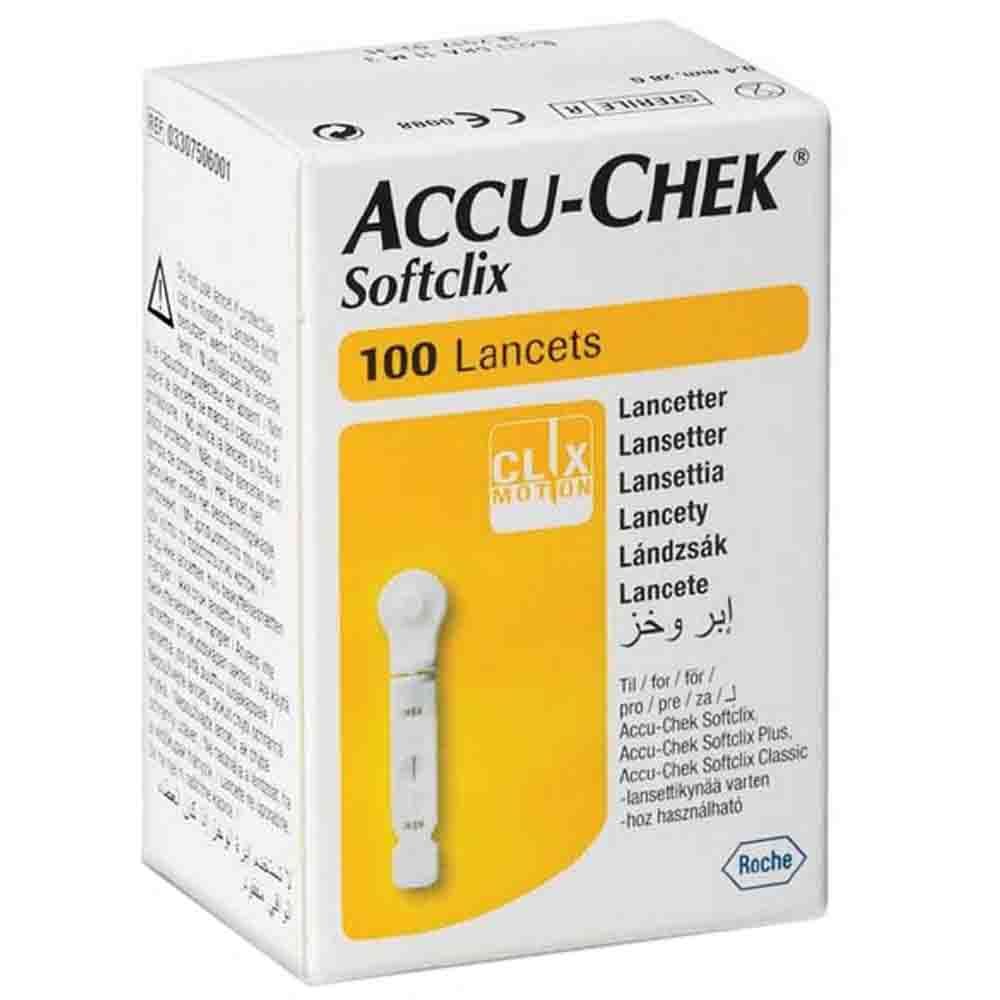 ACCU CHEK SOFTCLIX 100 LANCETS