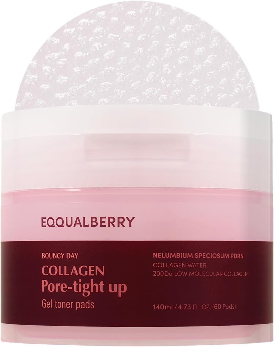 EQQUALBERRY COLLAGEN TIGHT UP TONER PADS (NB) - Al Dawaa Pharmacies