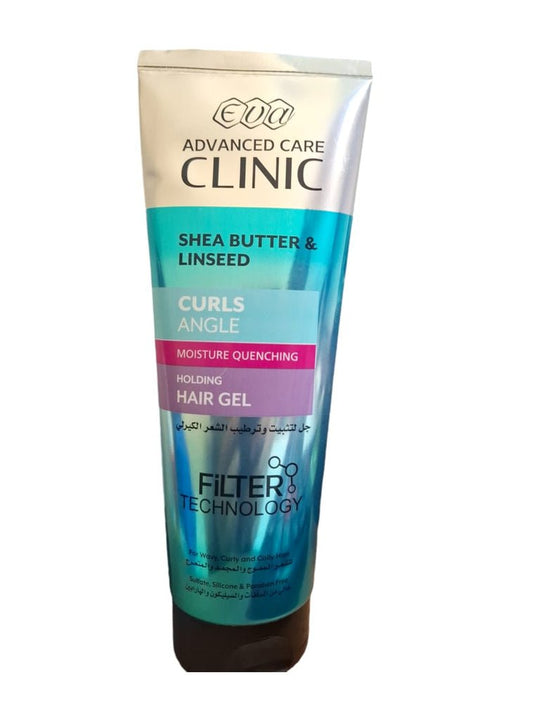 EVA CLINIC CURLS ANGLE HOLDING HAIR GEL 230ML Al Dawaa Pharmacies EVA CLINIC CURLS ANGLE HOLDING HAIR GEL 230ML Al Dawaa Pharmacies