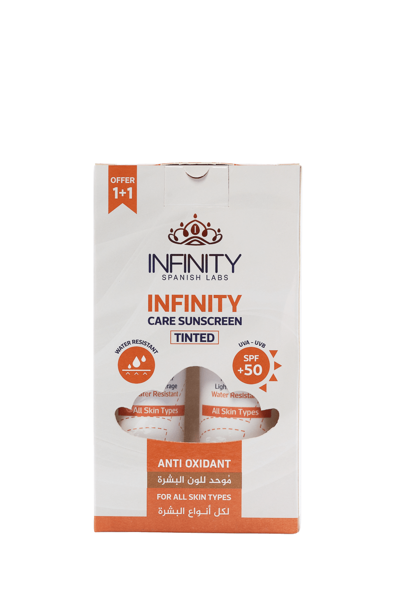 Spf Infinity INFINITY CARE SPF50 TINTED LOTION 60ML 1+1 OFF – Al Dawaa Pharmacies