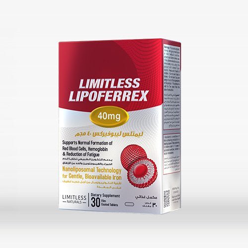 Limitless Lipoferrex 40mg Tablets for Optimal Energy Boost – Al Dawaa ...