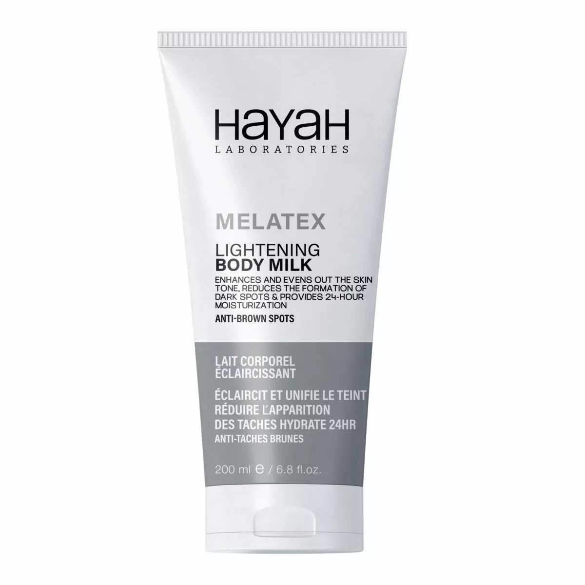 melatex lightening Body milk cream 200ml