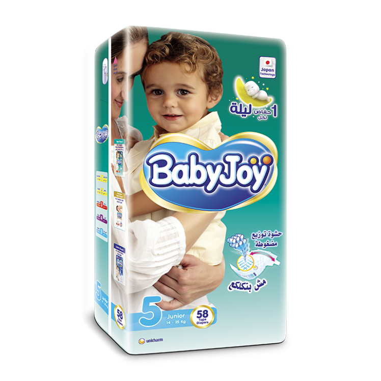 BABY JOY JUNIOR (5) 58PCS