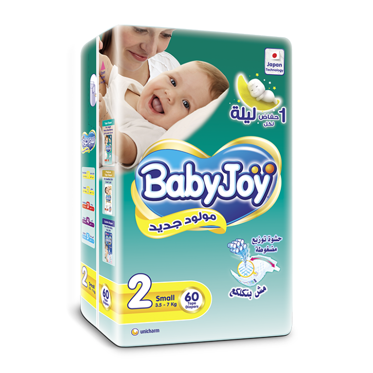 BABY JOY NO (2) 60PCS