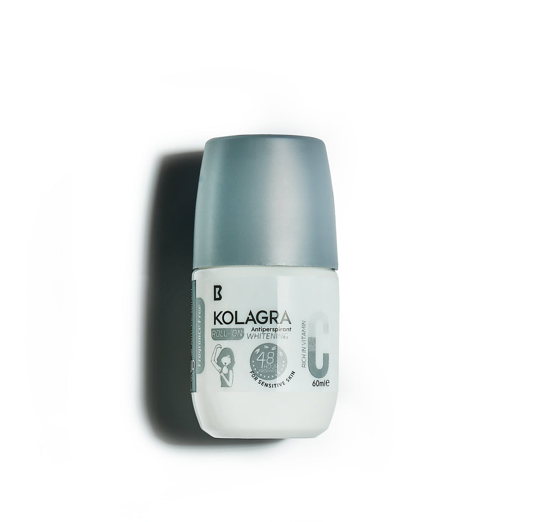 Kolagra whitening Roll on 2*1- Fragrance Free 60ML