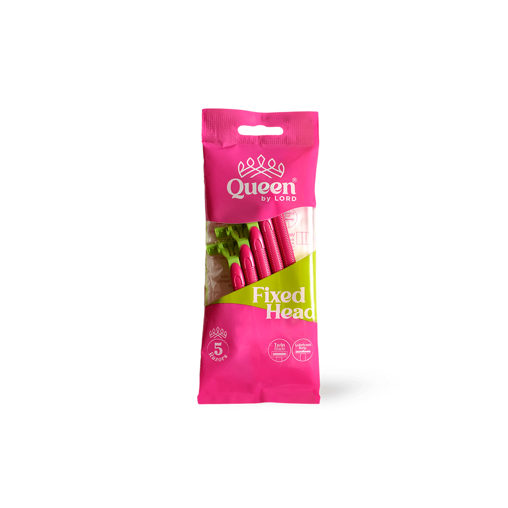 QUEEN FIXED HEAD Q155PR RAZORS - Smooth Shaving Experience – Al