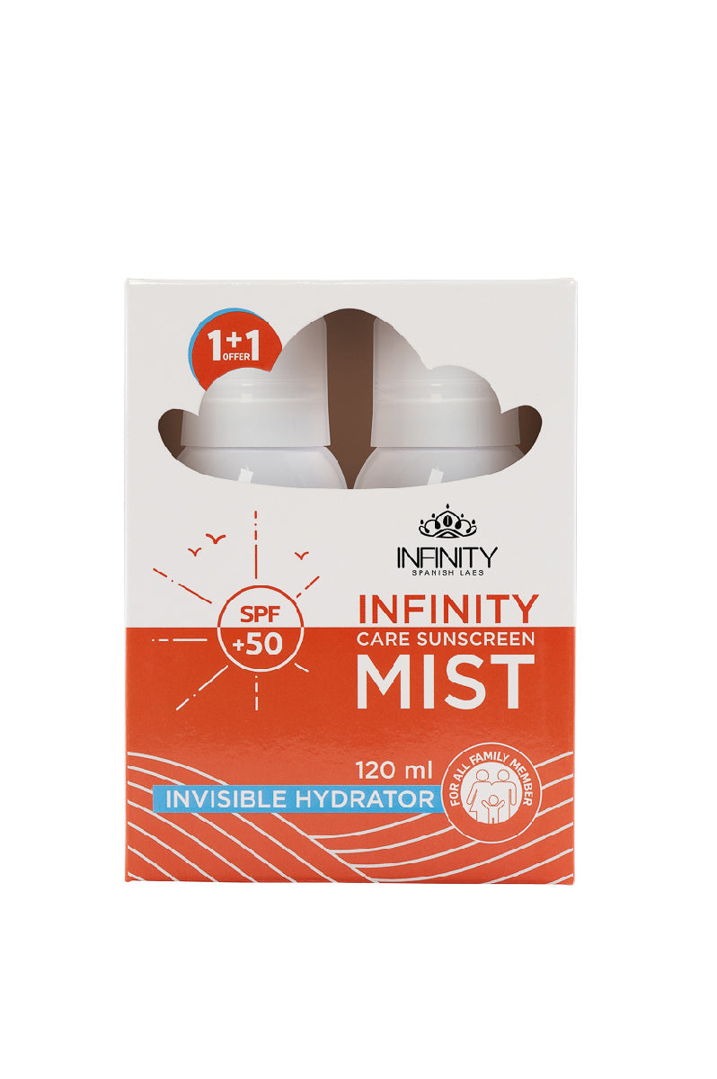 INFINITY CARE SUNSCREEN  MIST 120ML OFF(1+1)