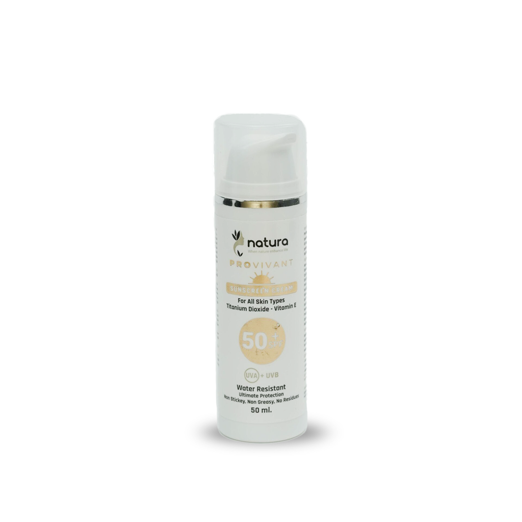 NATURA PROVIVANT SUNSCREEN CREAM 50ML