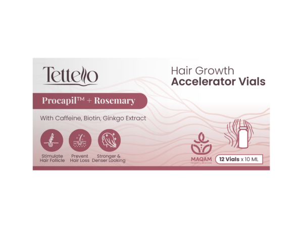 TETTELLO ROSEMARY HAIR GROWTH VIA 12*10ML