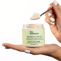 The Bathland Oats-Milk Face & Body mask 150GM