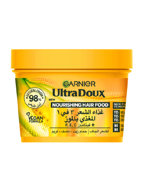 GARNIER BANANA HAIR MASK 390ML