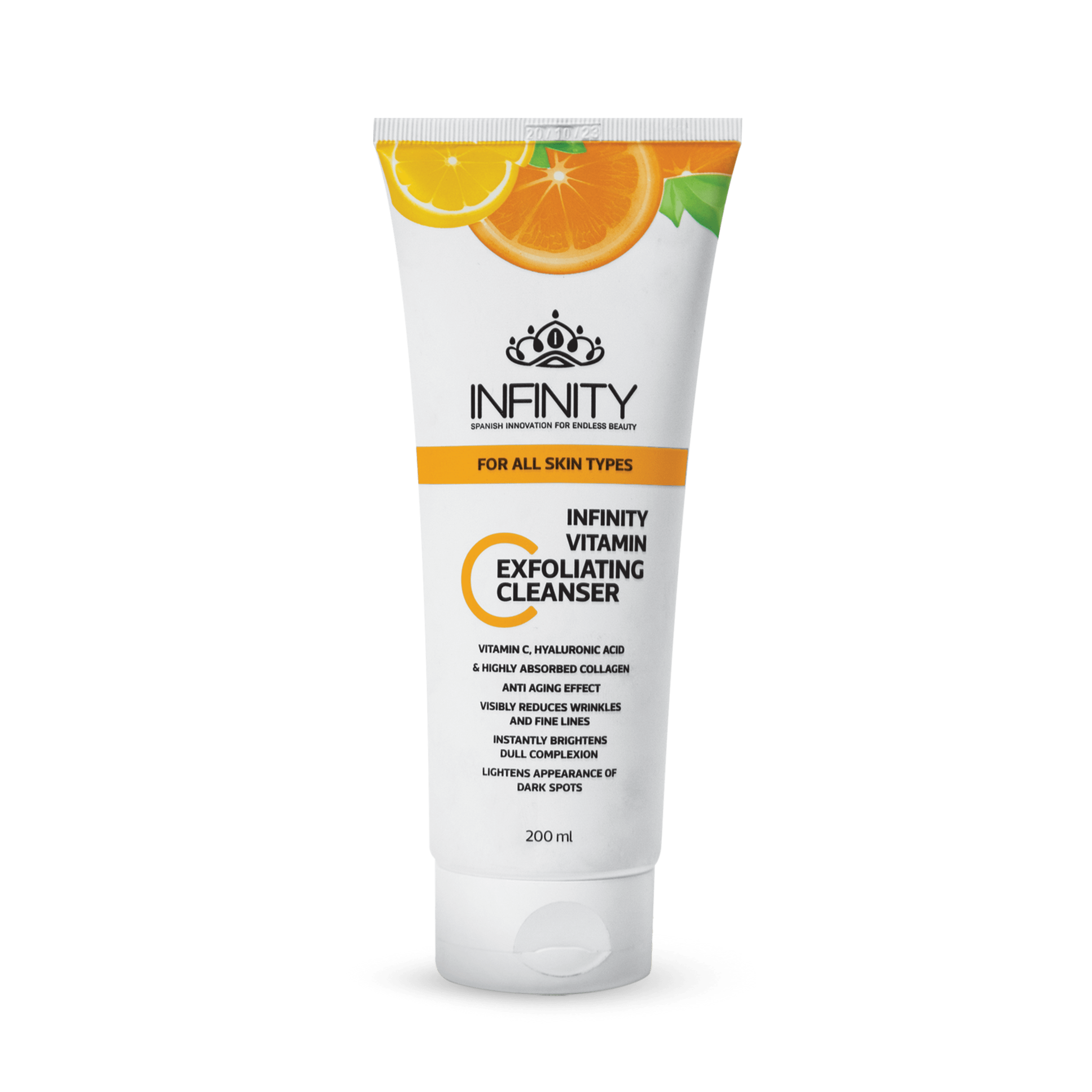 INFINITY VIT C EXFOLIATING CLEANSER 200ML 1+1