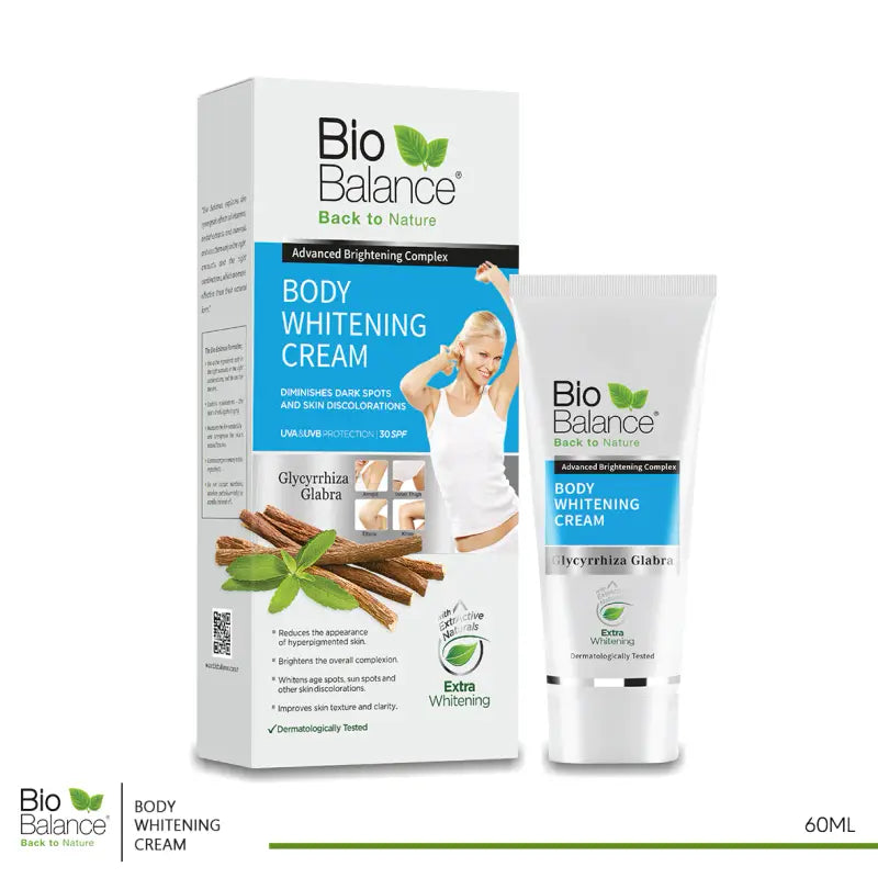 Biobalance Body Whitening Cream 60Ml - Al Dawaa Pharmacies