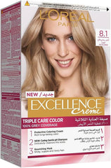 Loreal Excellence No.8.1 Light Ash