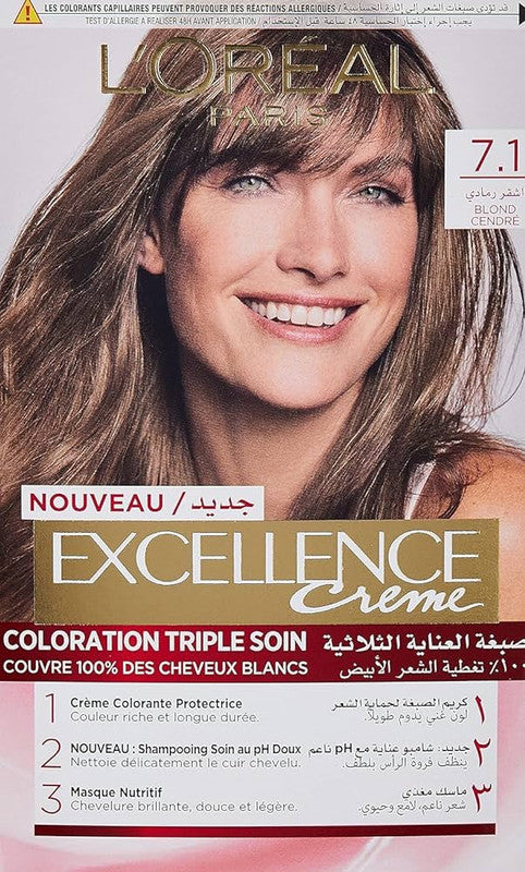 Loreal Excellence Creme 7.1