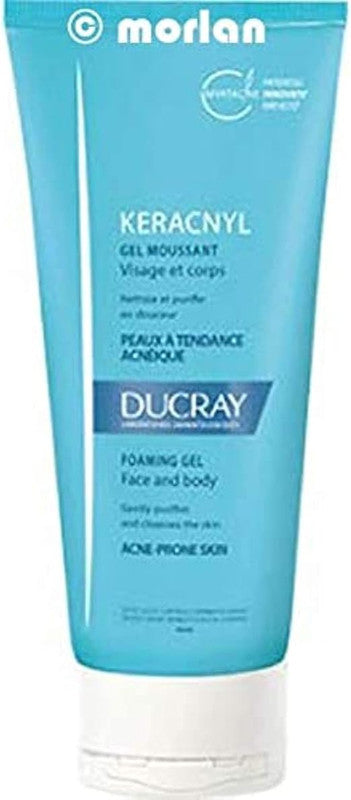 Ducray Keracnyl Moussant Foaming Gel 200Ml