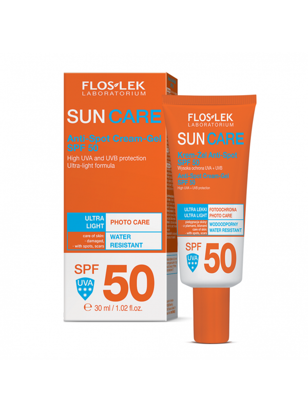 Floslek Sun Care Spot Cream Gel 30Ml