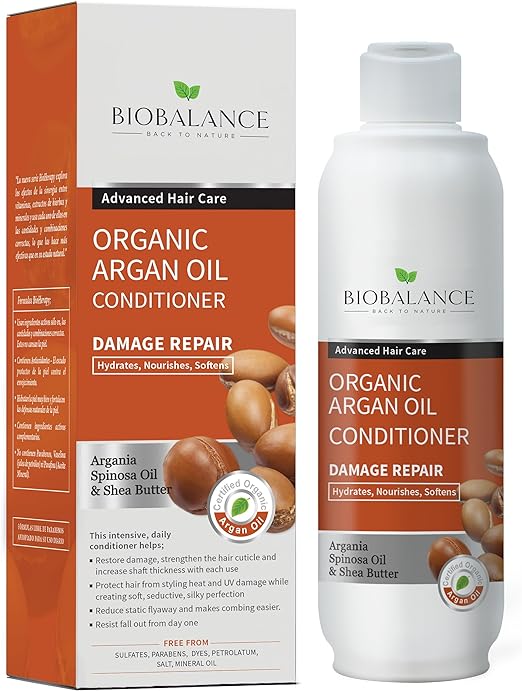 BIOBALANCE ORGANIC ARGAN OIL CONDITIONER 330 Ml