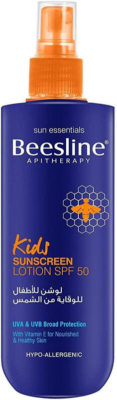 Beesline Kids Sun Screen Lotion Spf50 100Ml - Al Dawaa Pharmacies