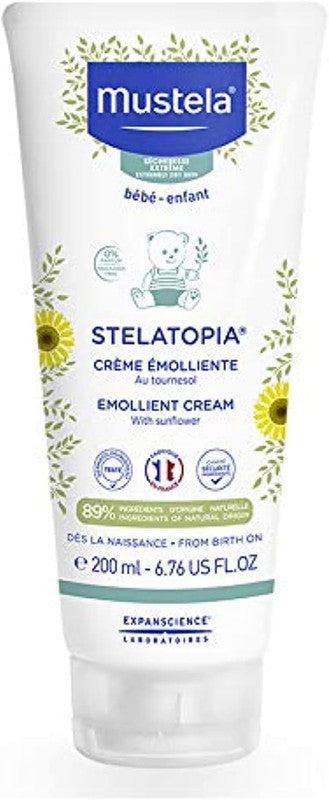 Mustela Stelatopia Emollient Cream 200Ml