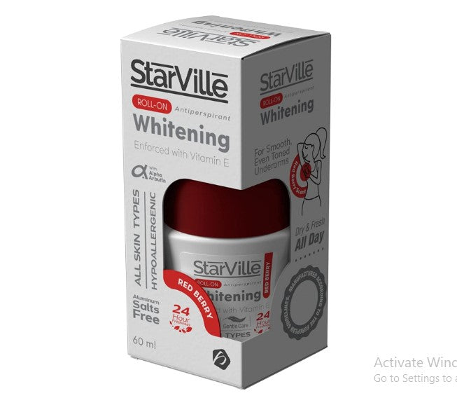 Starville Whitening Roll On Redberry 60 Ml