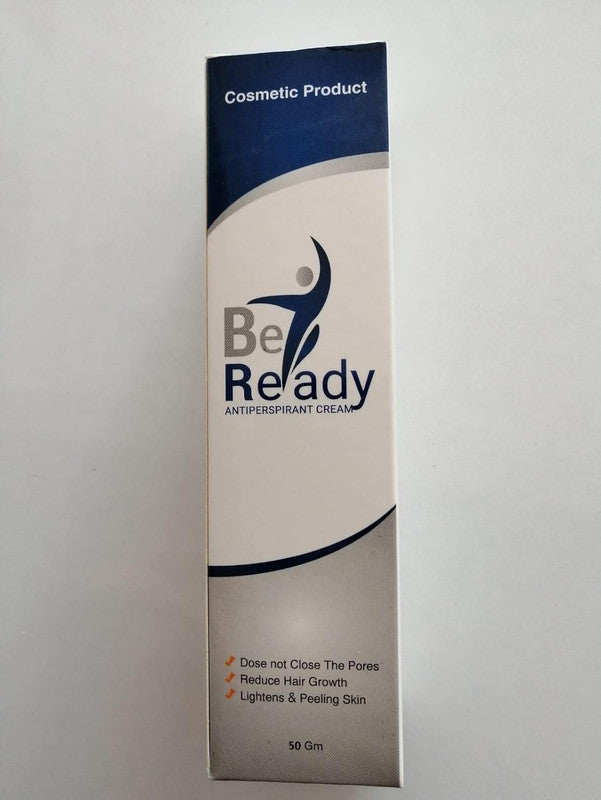 Be Ready Antiperspirant Cream 50 Gm - Al Dawaa Pharmacies