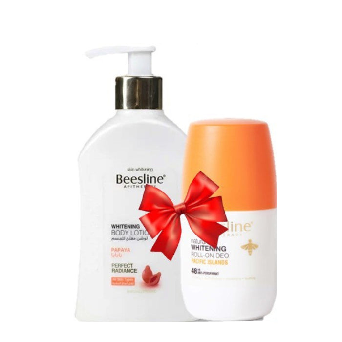 Beesline Body Lotion Papaya +Roll On Pacific Island - Al Dawaa Pharmacies