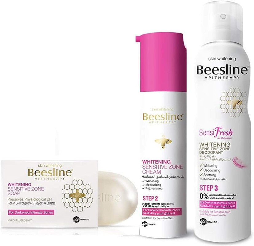 Beesline White Intimate Zone Routine (3*1) - Al Dawaa Pharmacies